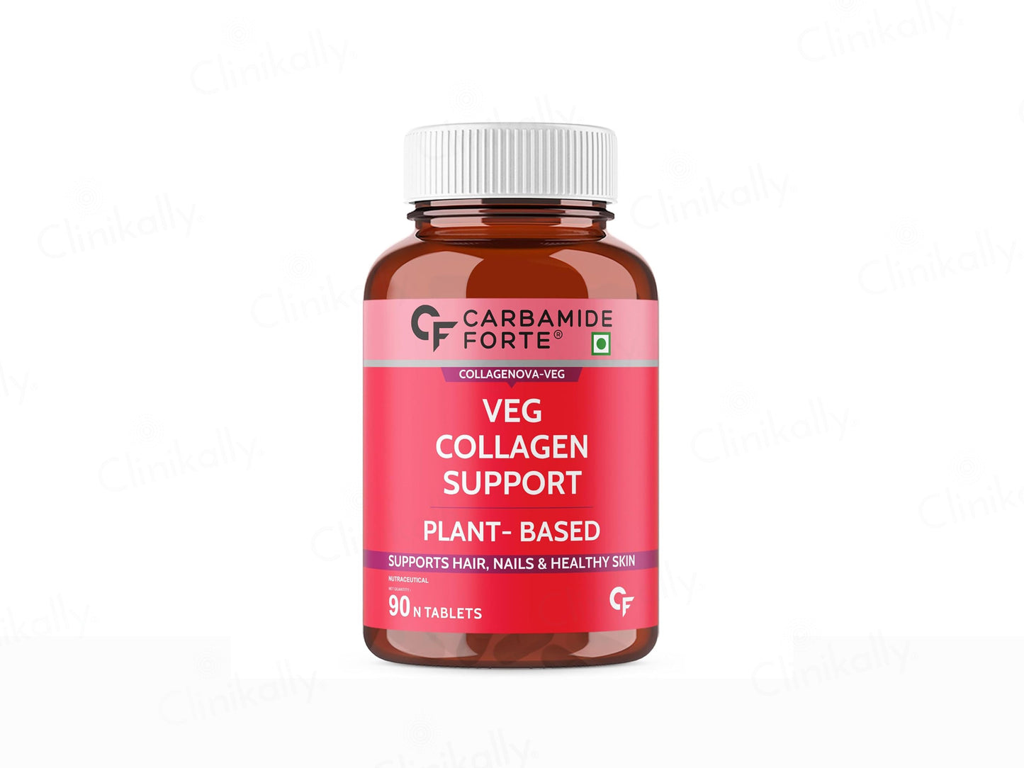 Carbamide Forte Plant-Based Veg Collagen Support Tablet
