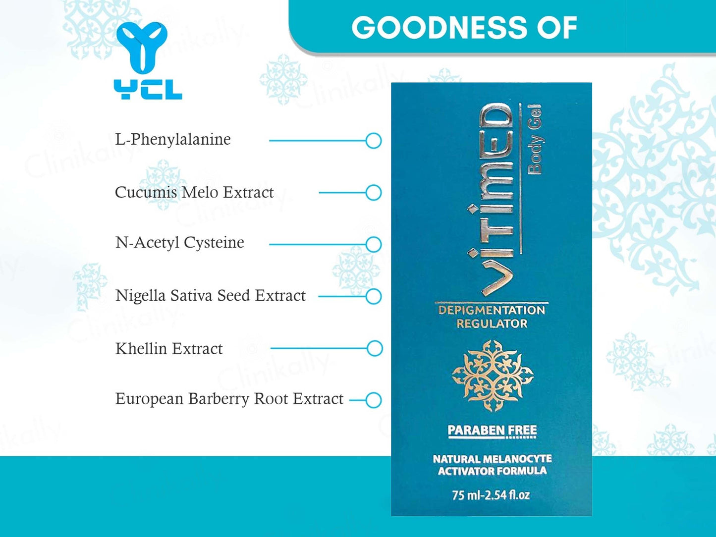 Vitimed Depigmentation Regulator Body Gel