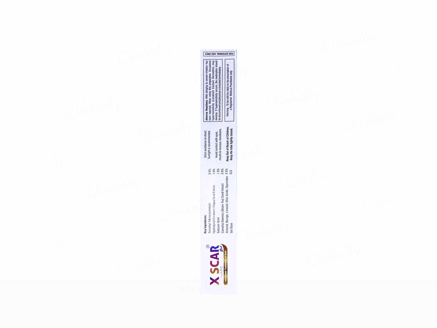 X Scar Advanced Treatment Scar Gel