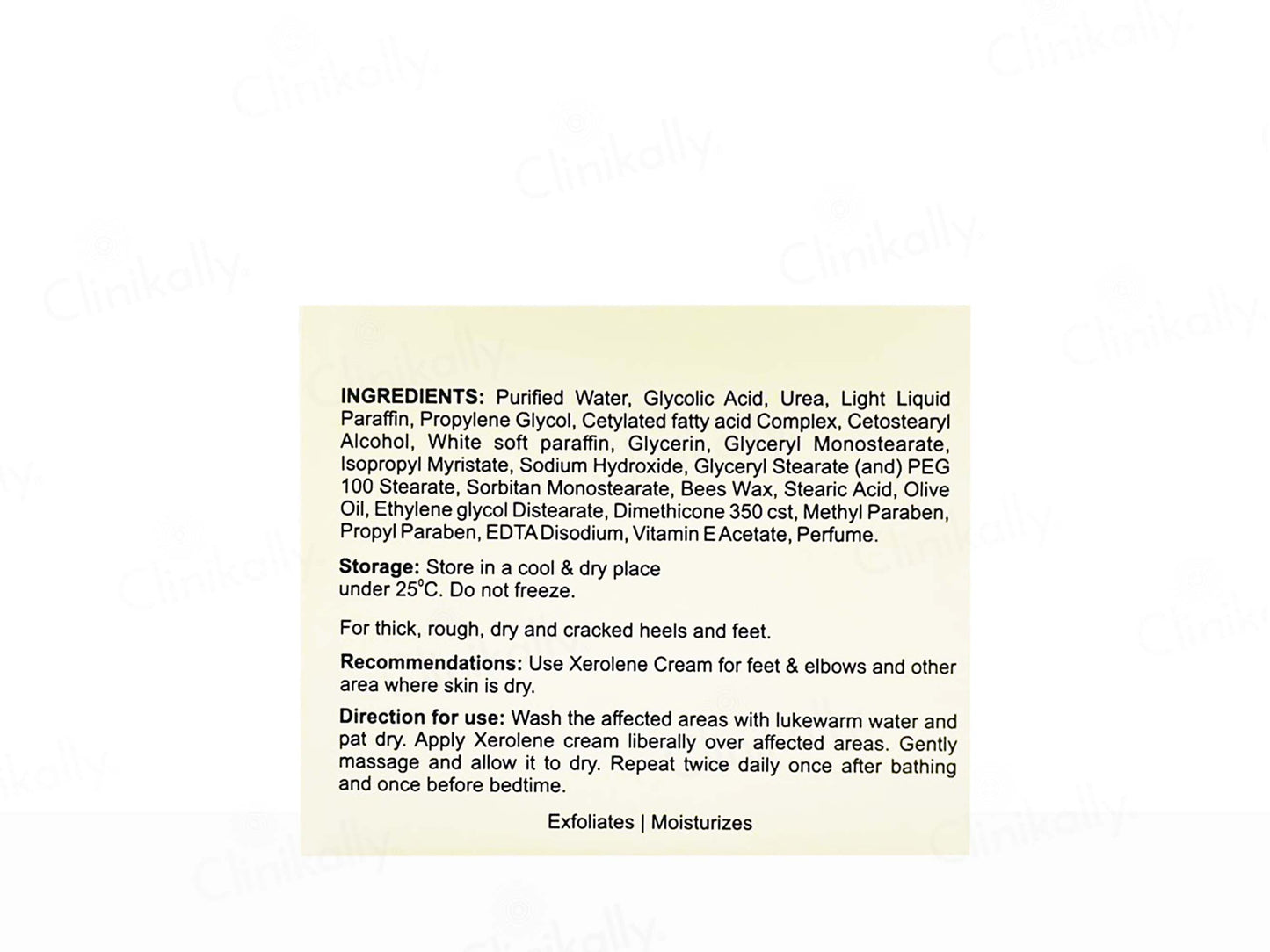 Xerolene Cream