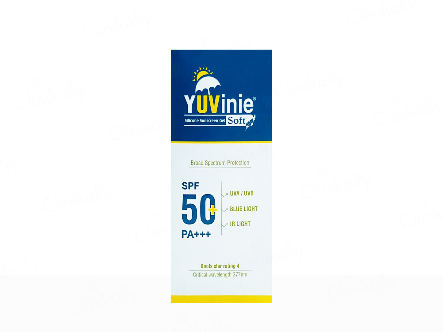 Yuvinie Soft Silicone Sunscreen Gel SPF 50+