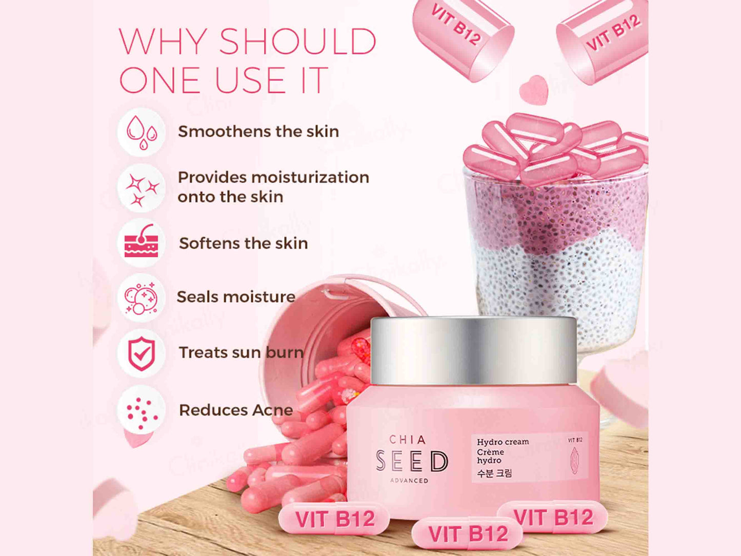 The Face Shop Chia Seed Advanced Hydro Cream