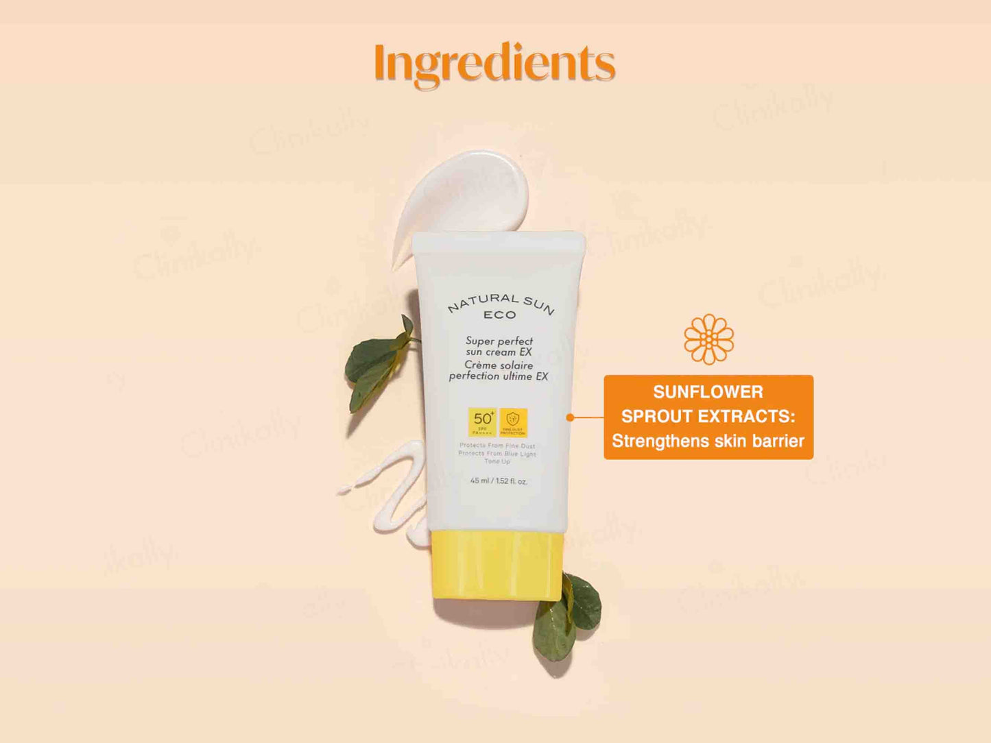 The Face Shop Natural Sun Eco Super Perfect Sun Cream EX