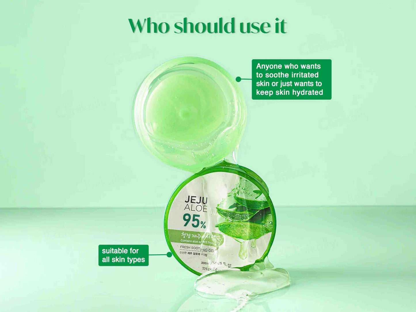 The Face Shop Jeju Aloe Fresh Soothing Gel