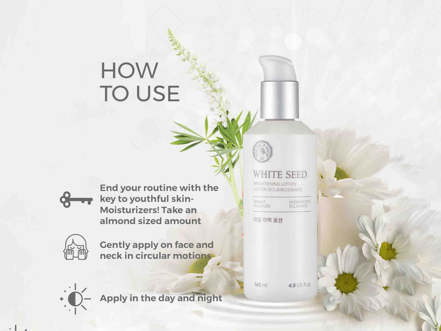 The Face Shop White Seed Brightening Lotion