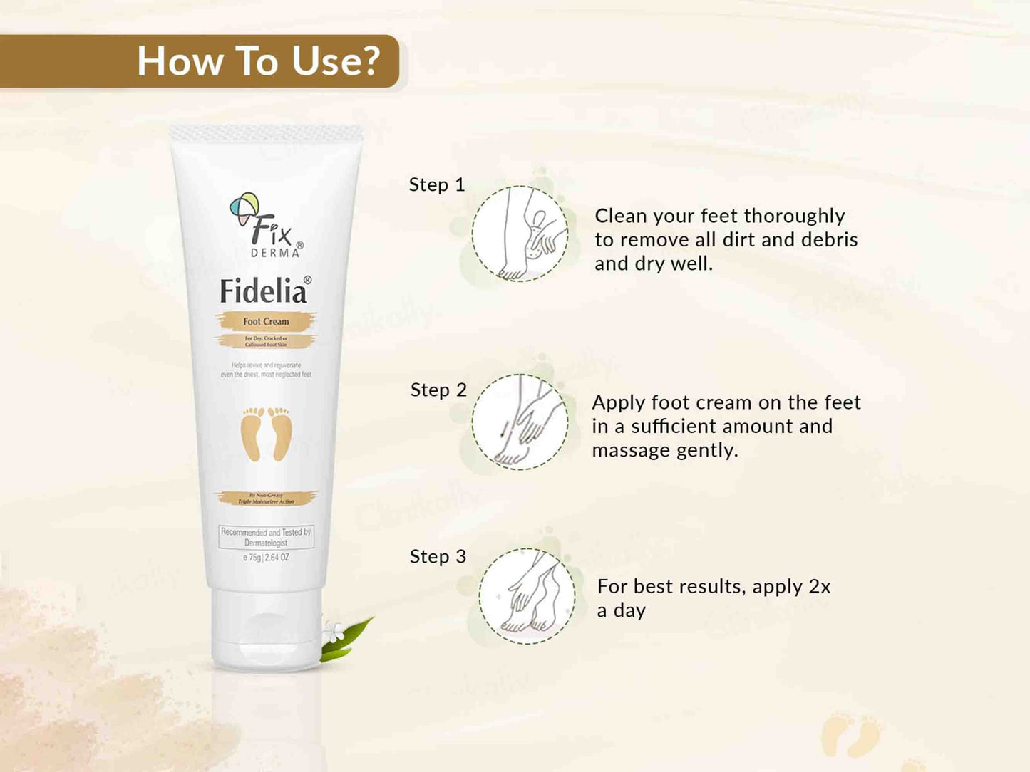 Fixderma Fidelia Foot Cream