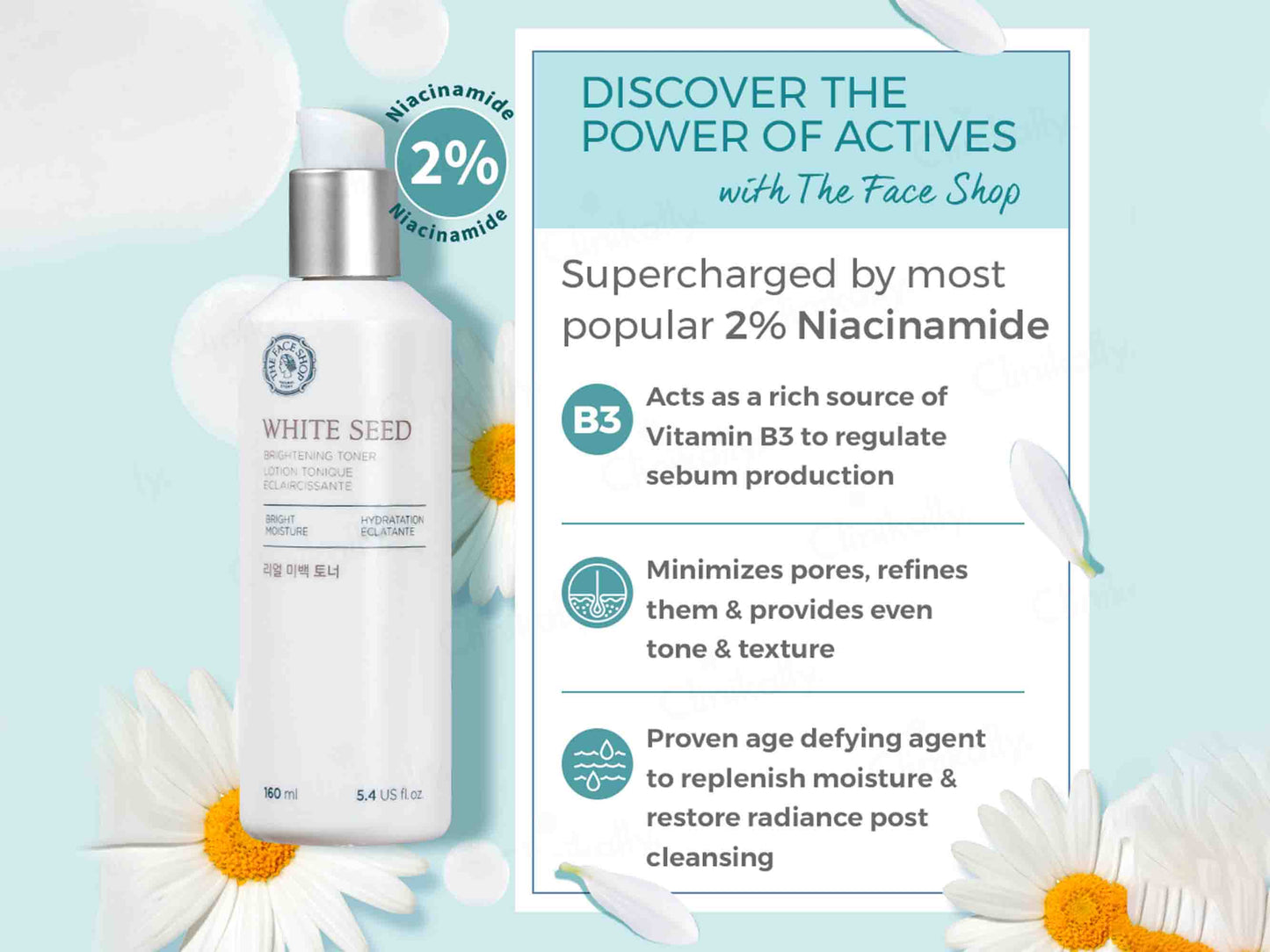 The Face Shop White Seed Brightening Toner
