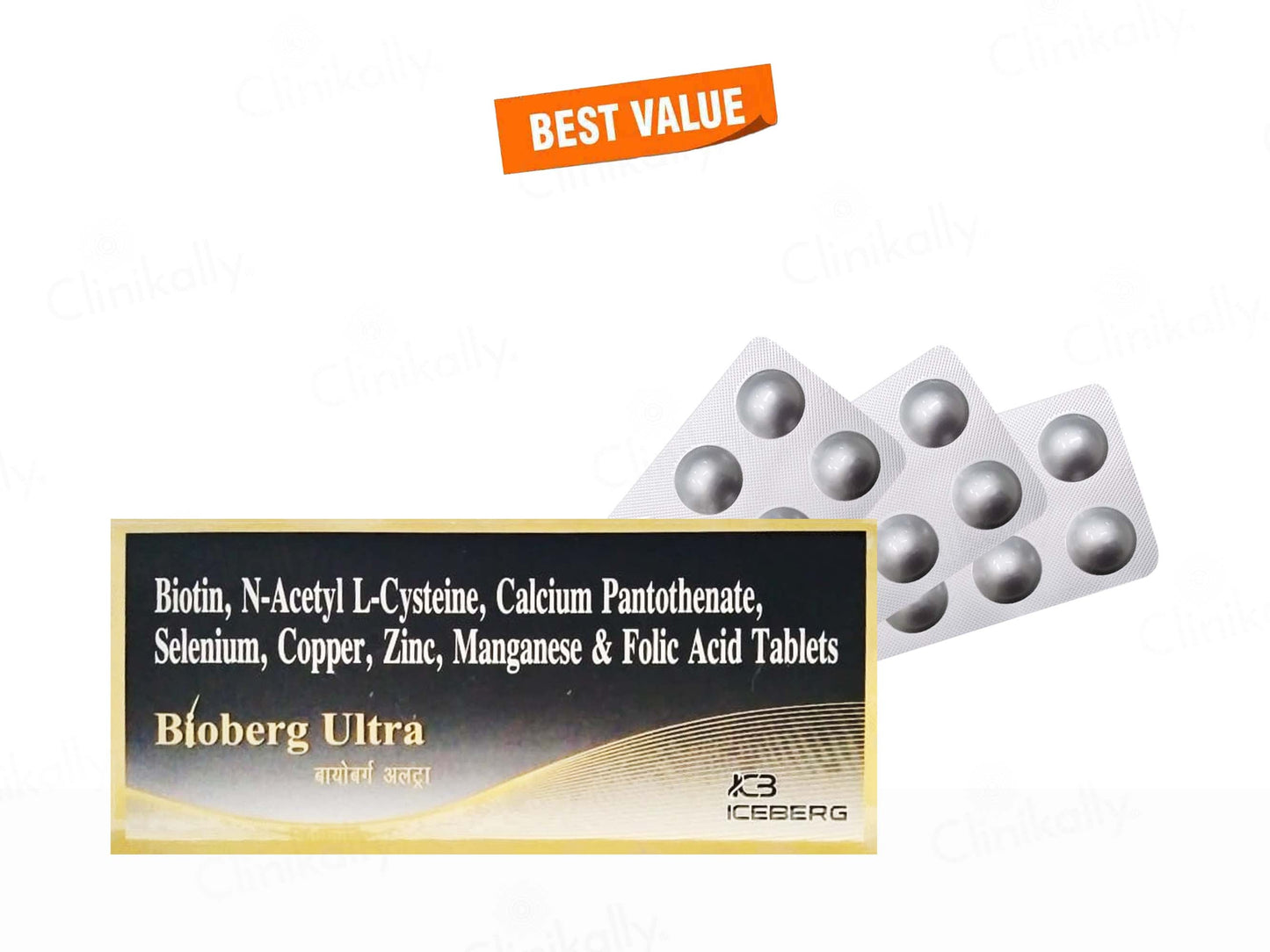 Bioberg Ultra Hair Supplement Tablet