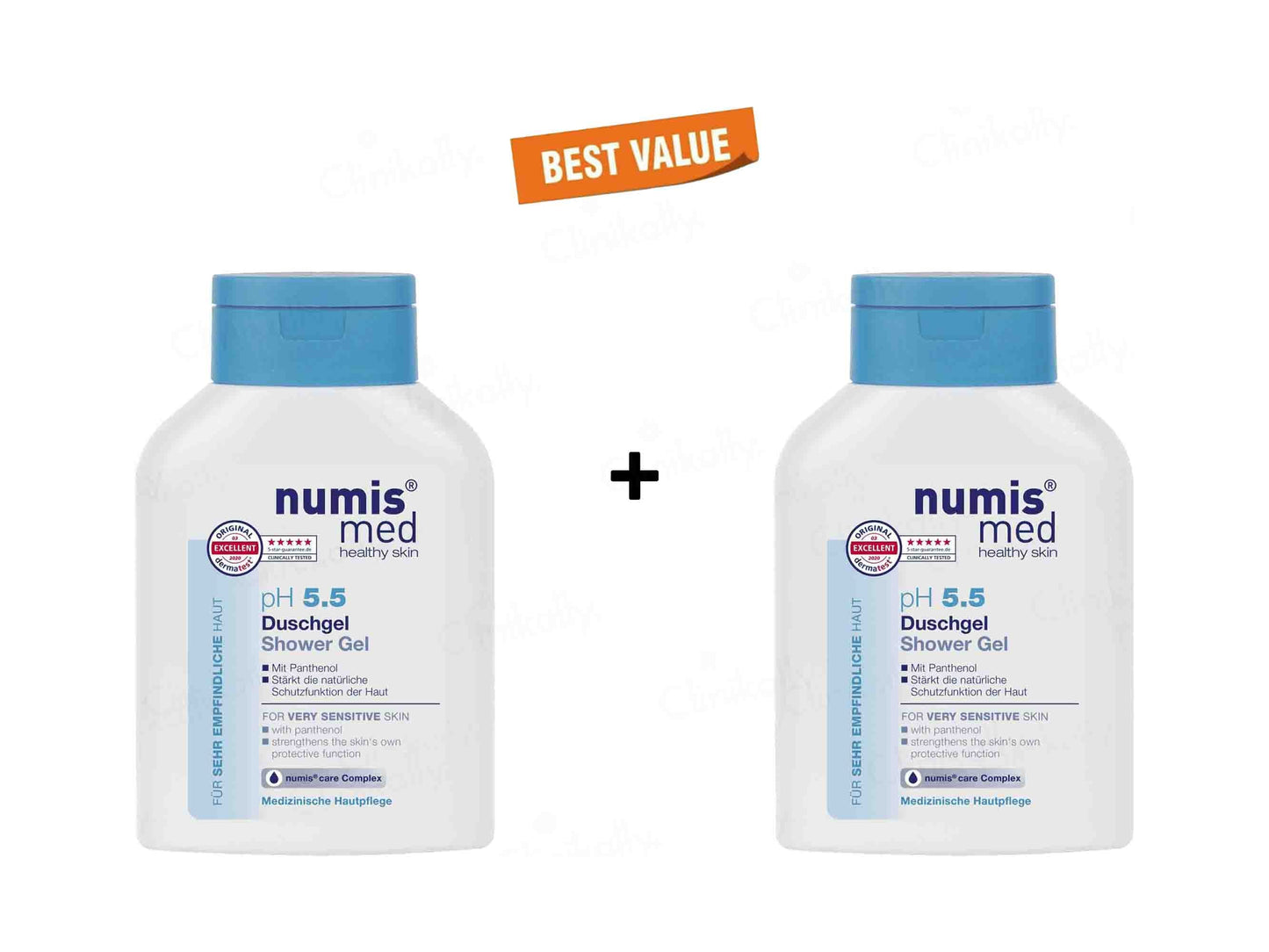 Numis Med pH 5.5 Shower Gel For Very Sensitive Skin