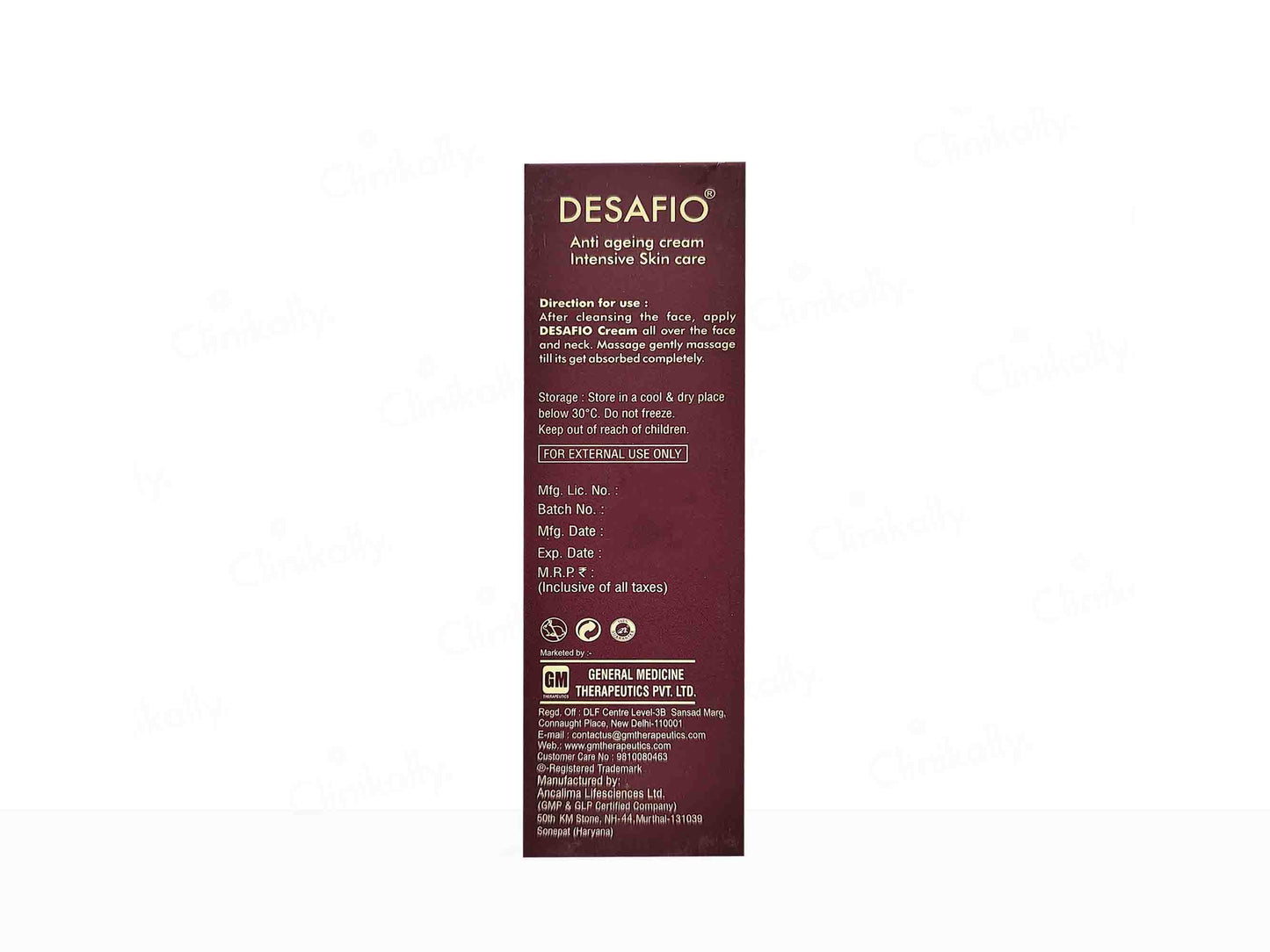 Desafio Anti Ageing Cream
