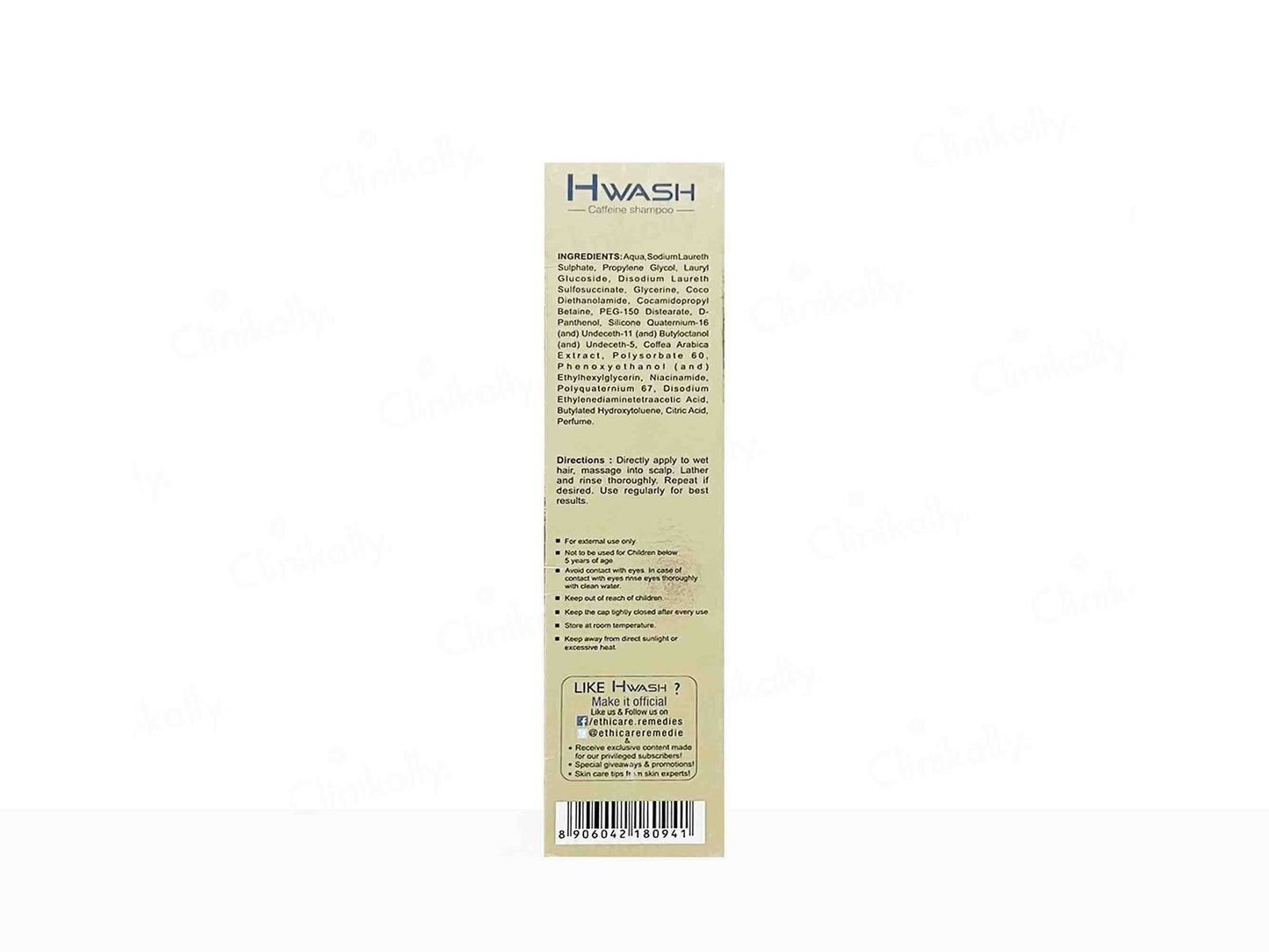 Hwash Caffeine Shampoo