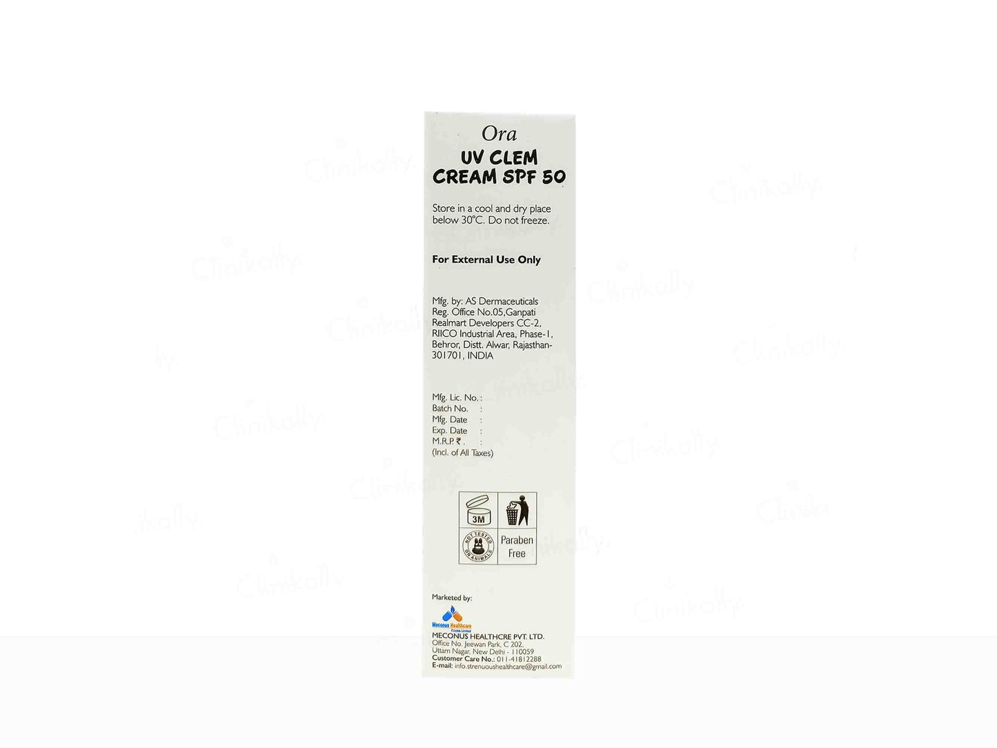 Ora UV Clem Cream SPF 50 PA+++