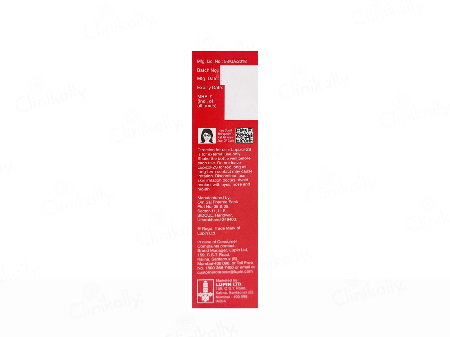 Lupizol-ZS Anti-Dandruff Shampoo