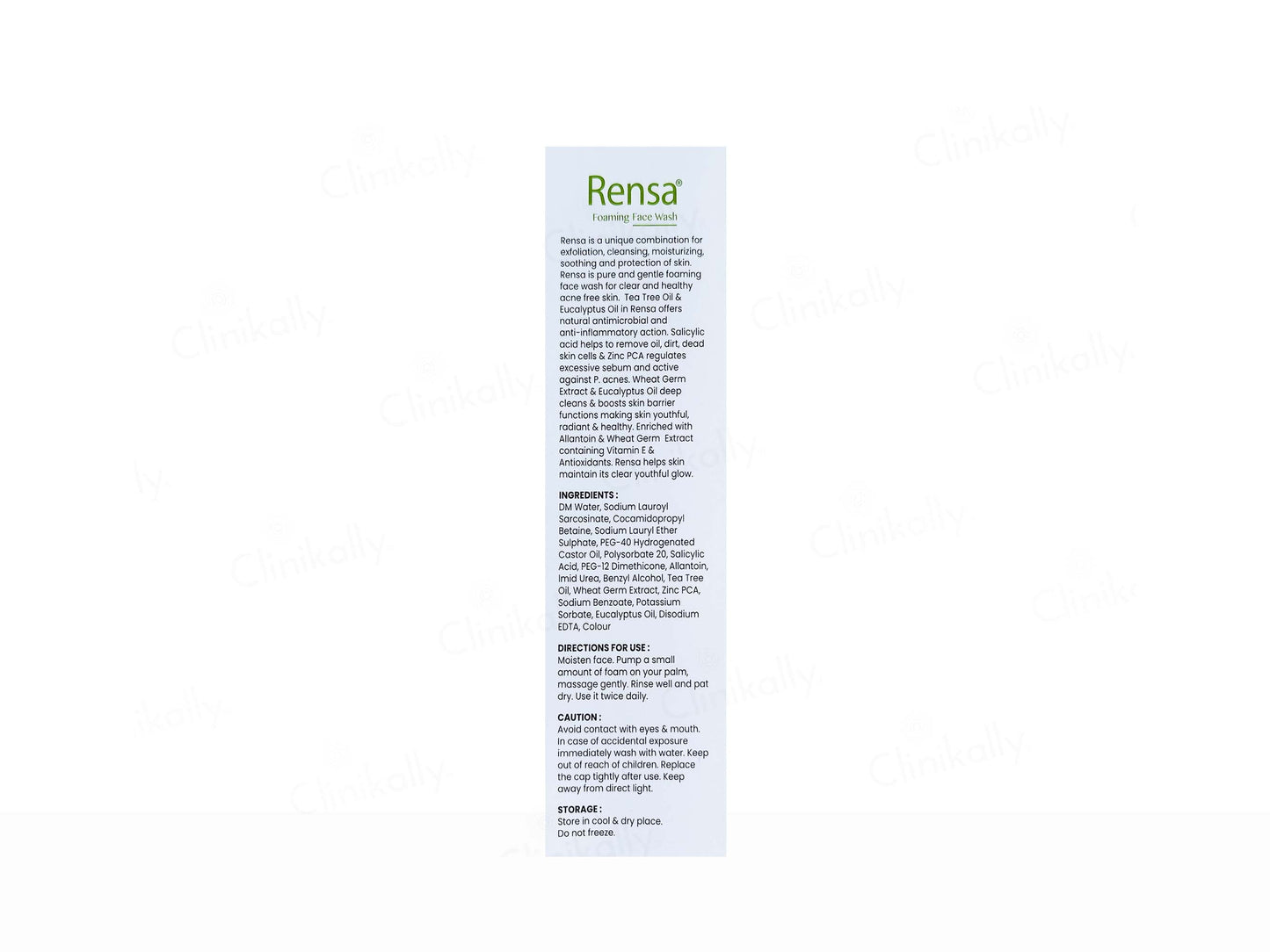 Rensa Foaming Face Wash
