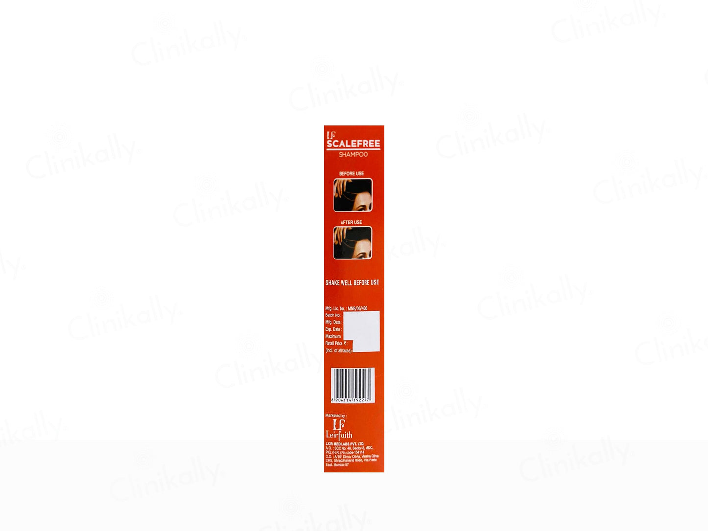 Leirfaith Scalefree Anti-Dandruff Shampoo