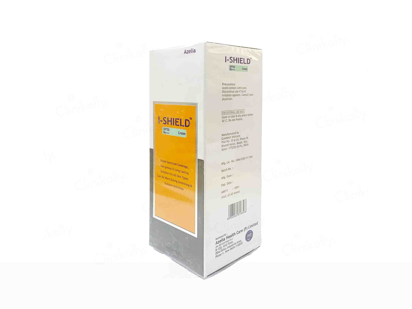 I-Shield Sunscreen Cream with SPF 50+ protect & cover from UVA & UVB