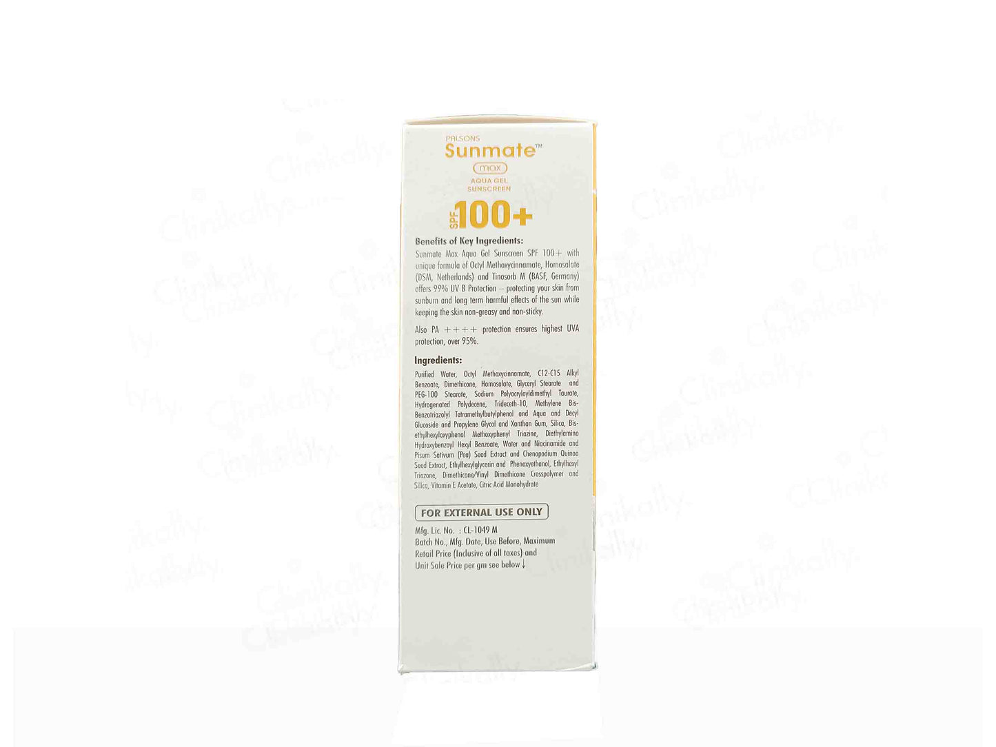 Palsons Sunmate Max Aqua Gel Sunscreen SPF 100+