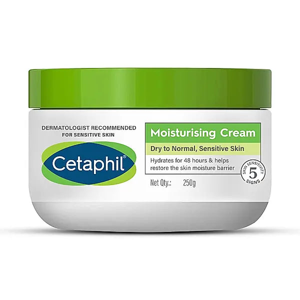 Cetaphil moisturising cream for face & body-Dry to Normal Sensitive skin