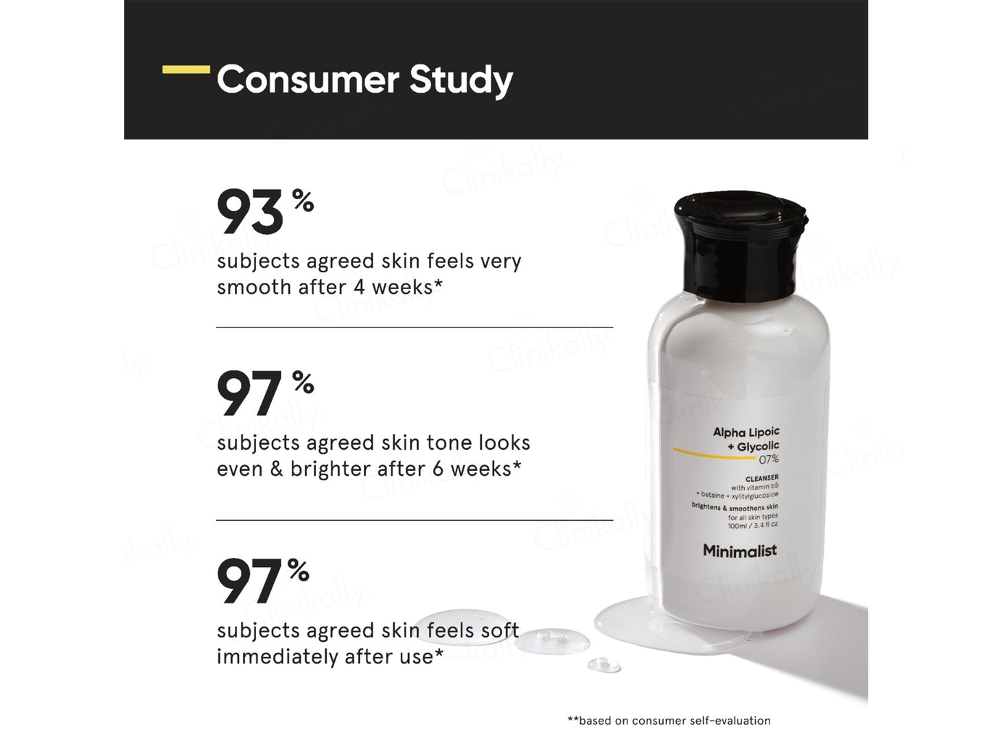 Minimalist 7% ALA & AHA Brightening Cleanser