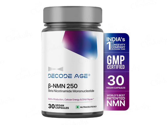 Decode Age Beta NMN 250 Vegan Capsule