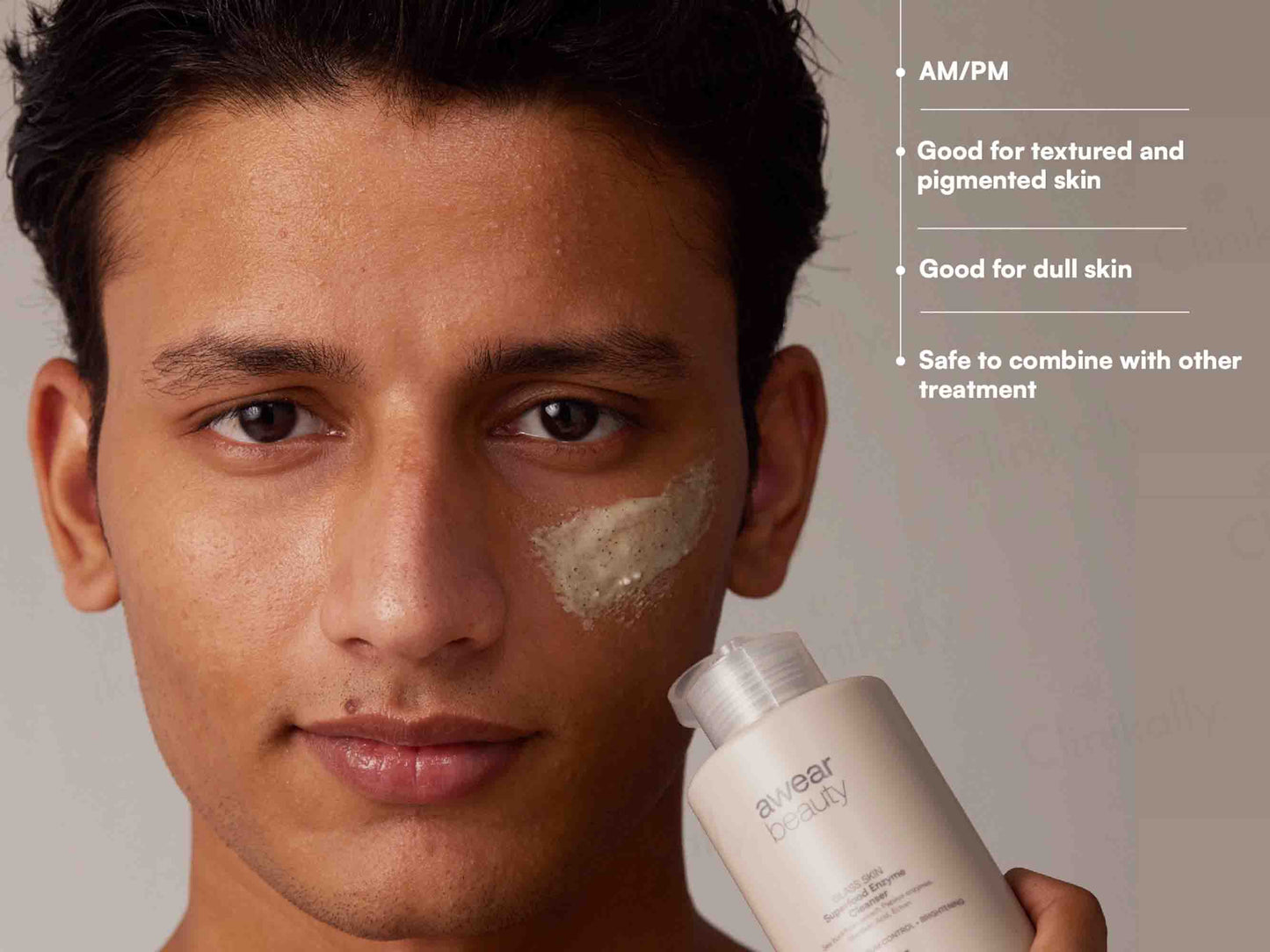 Awear Beauty Glass Skin Superfood Enzyme Cleanser