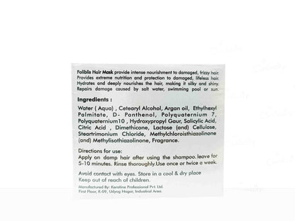 Foliblis Intensive Hair Nourishment Mask