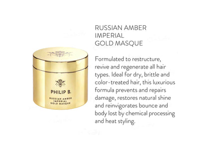 Philip B Russian Amber Imperial Gold Masque