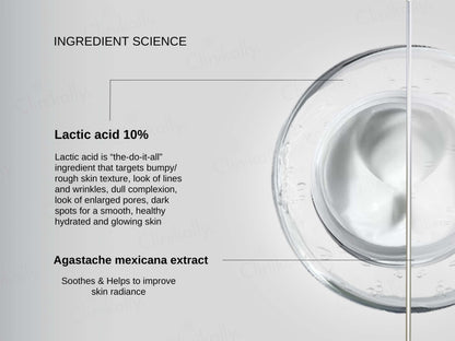 The FormulaRx Air Brush Facial Lactic Acid Exfoliating Serum