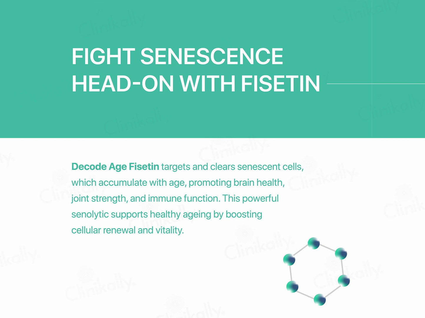 Decode Age Fisetin Vegan Capsule