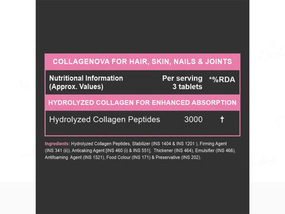 Carbamide Forte Hydrolyzed Collagen Tablet