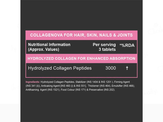 Carbamide Forte Hydrolyzed Collagen Tablet