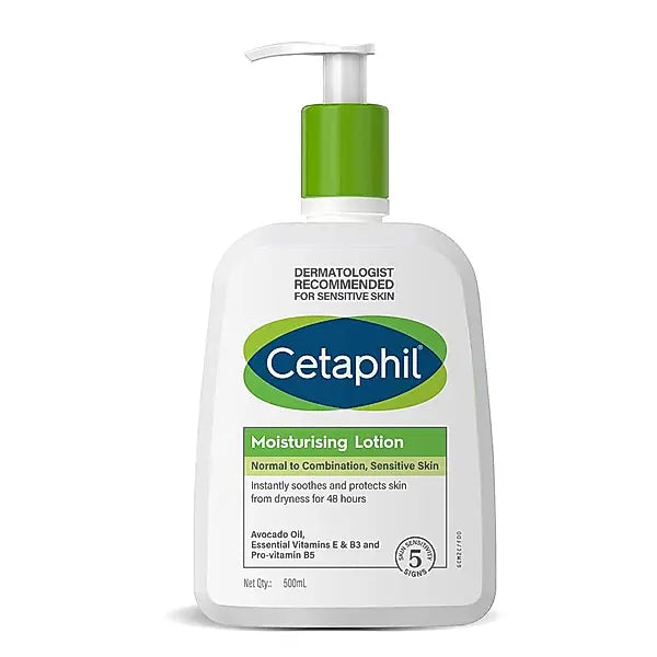 Cetaphil Moisturising Lotion protection from dryness for normal to combination sensitive skin