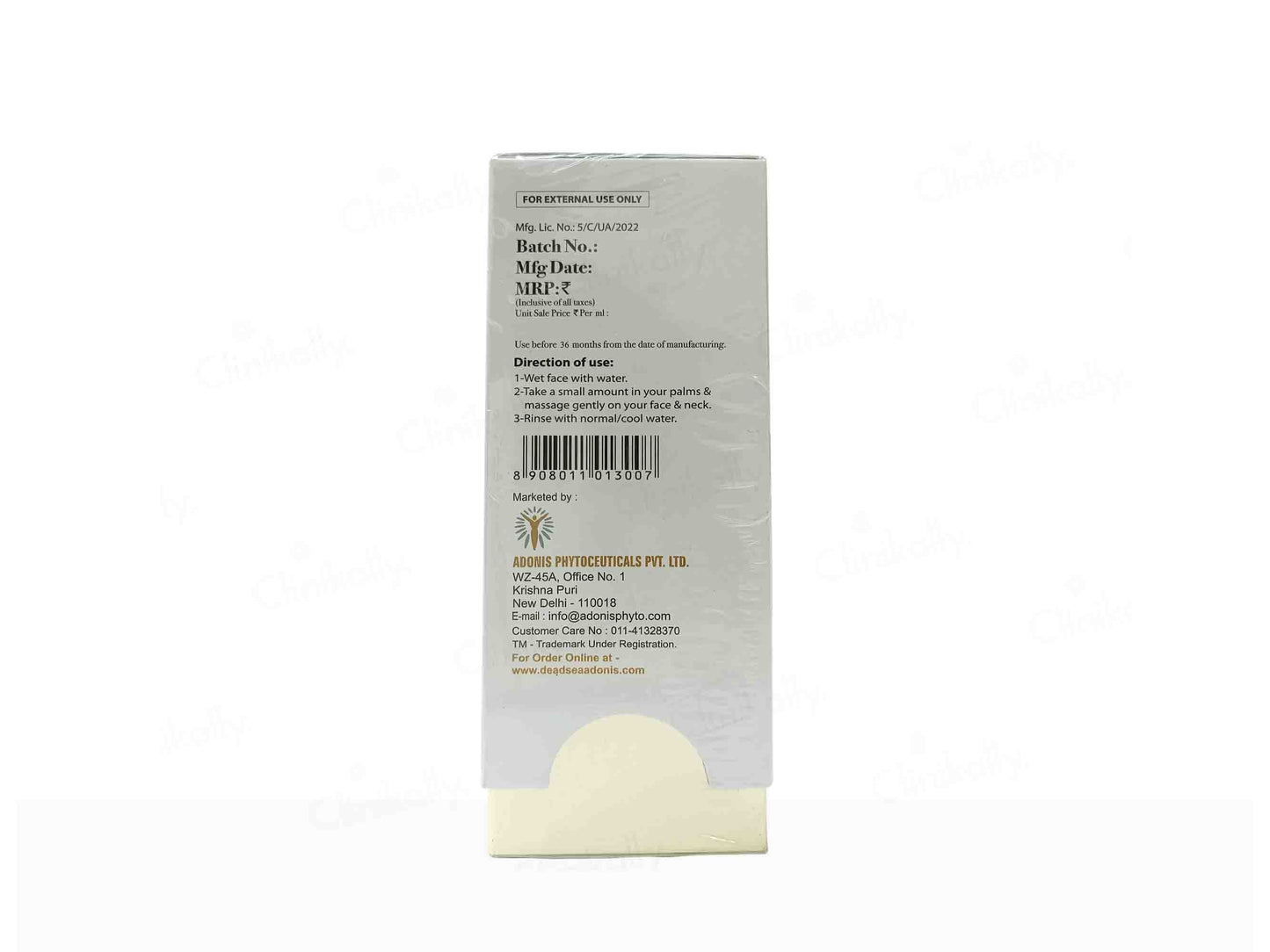 Adonis DS Gold Face Wash