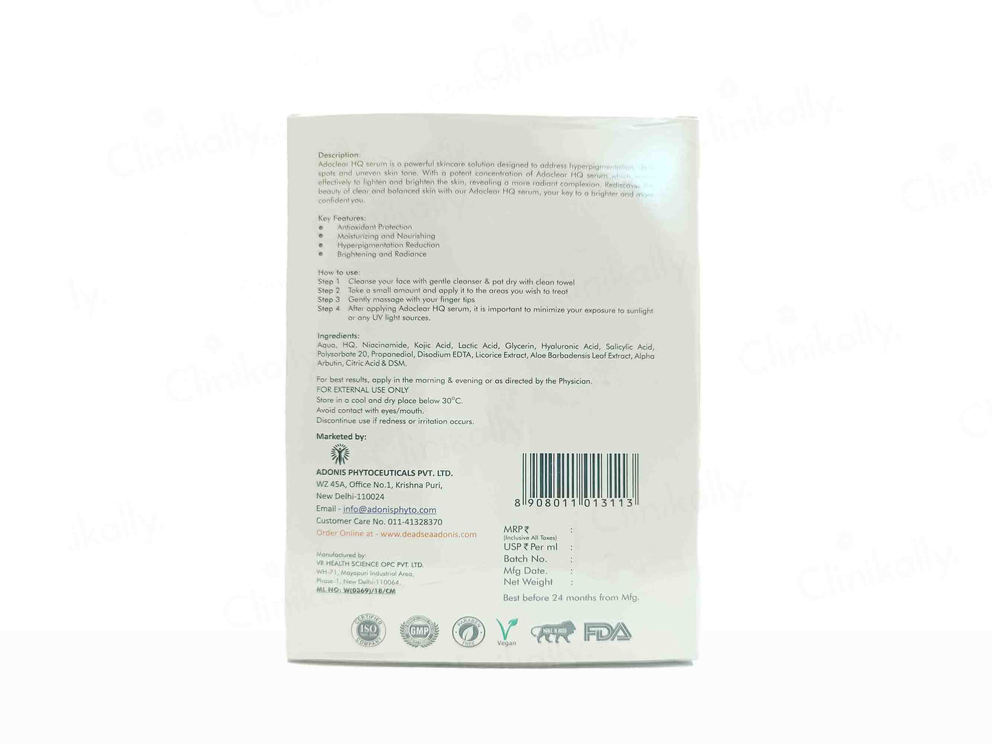 Adonis Adoclear HQ Serum