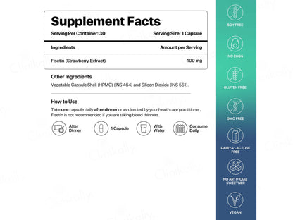 Decode Age Fisetin Vegan Capsule