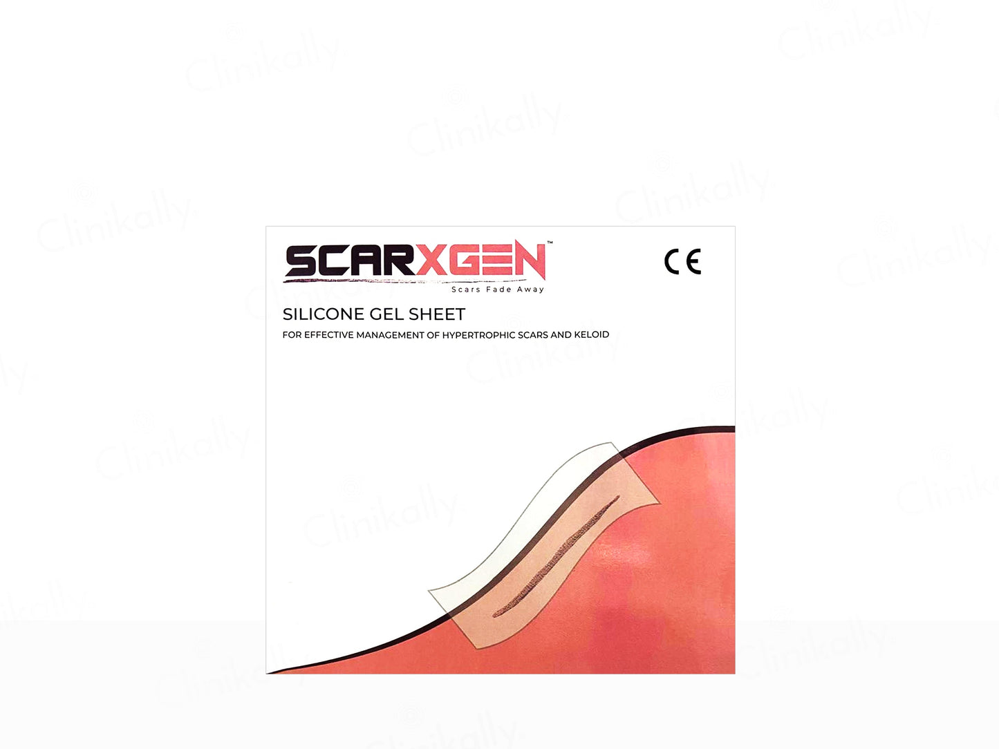 Scarxgen Silicone Gel Sheet For Hypertrophic Scars & Keloid