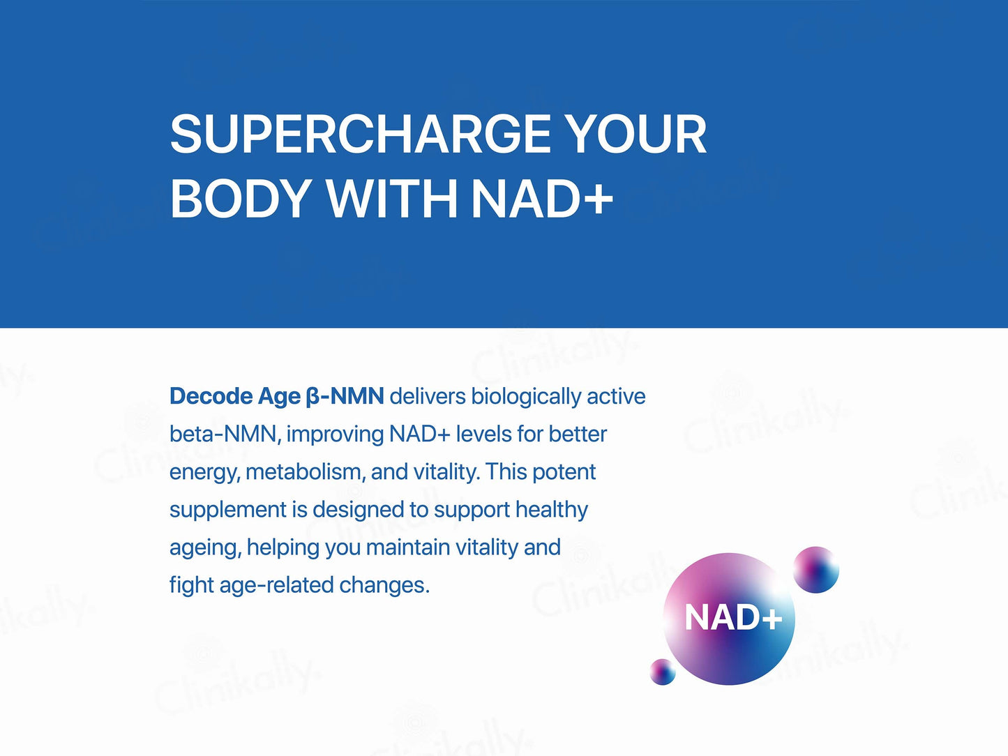 Decode Age Beta NMN 500 Vegan Capsule