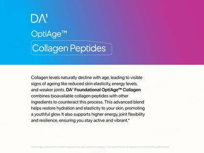Decode Age OptiAge Premium Hydrolysed Collagen Peptides Powder