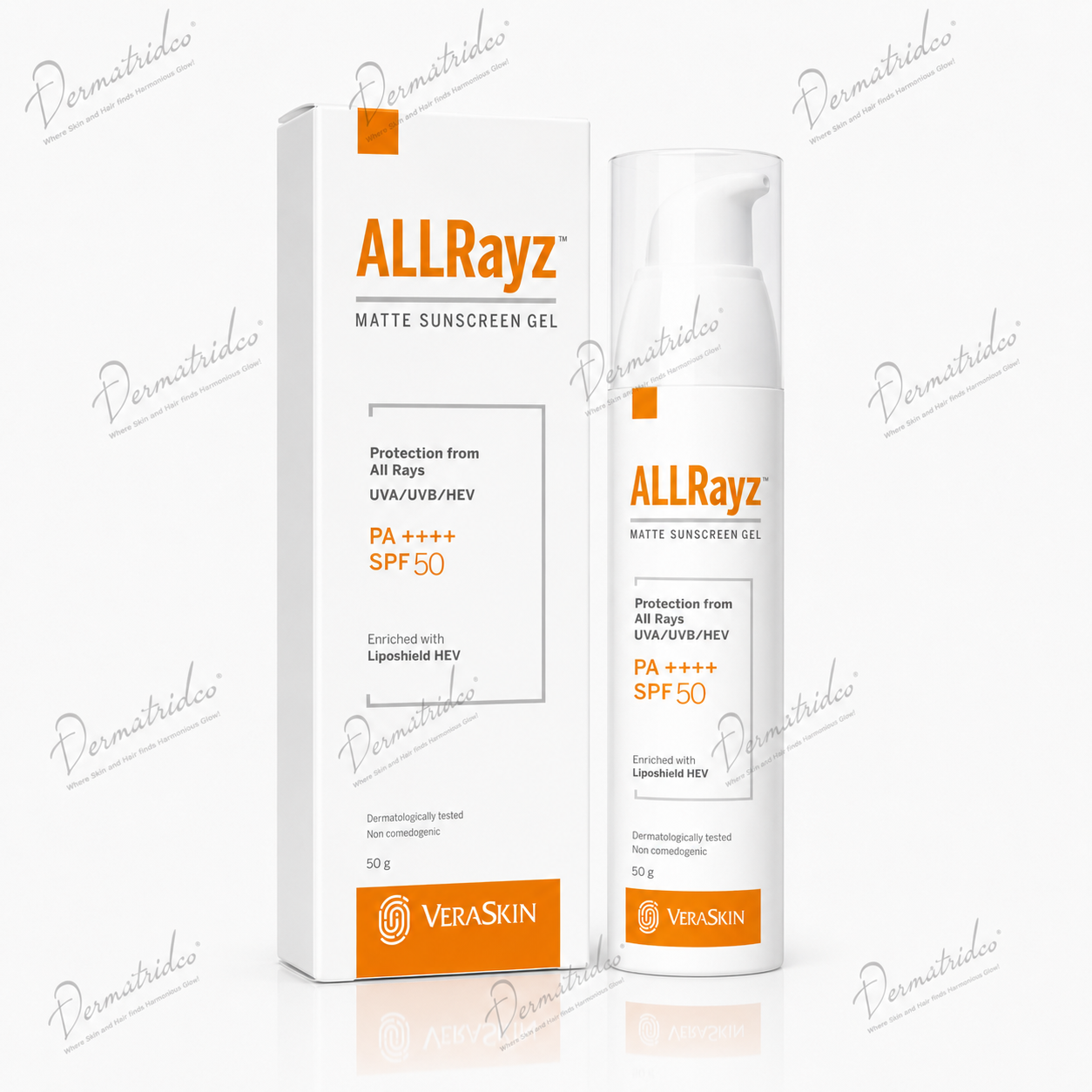ALLRayz Matte Sunscreen Gel | VeraSkin