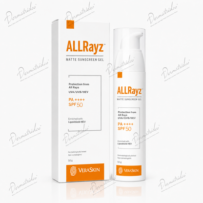 ALLRayz Matte Sunscreen Gel | VeraSkin
