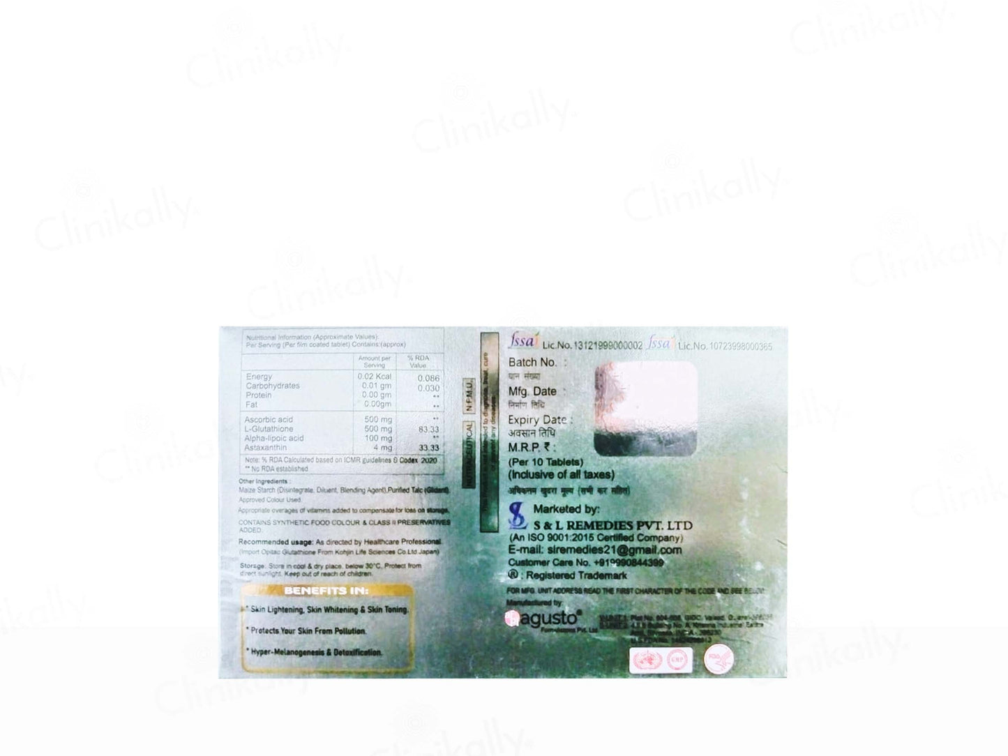 Asgluta Tablet