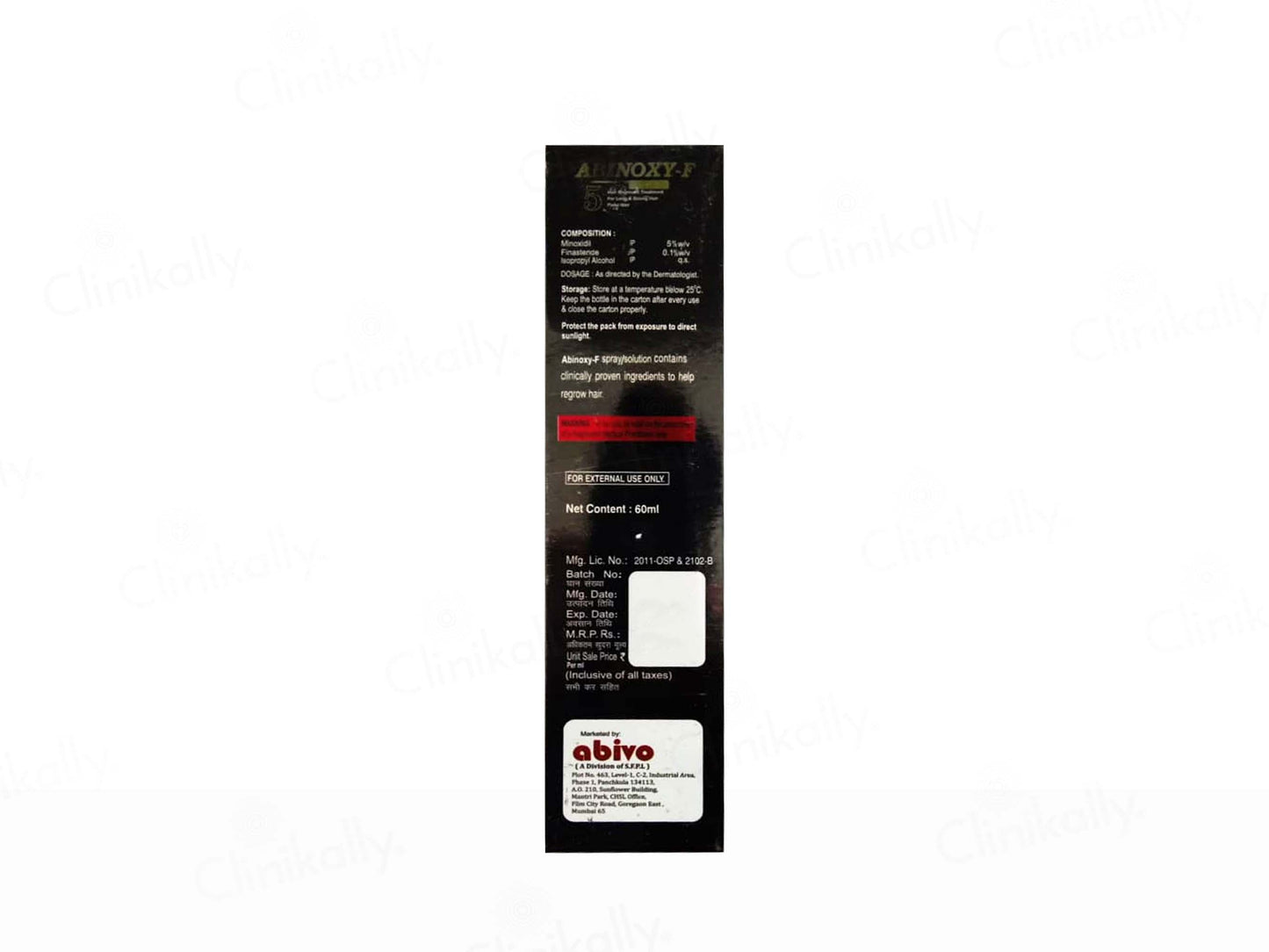 Abinoxy-F Topical Solution