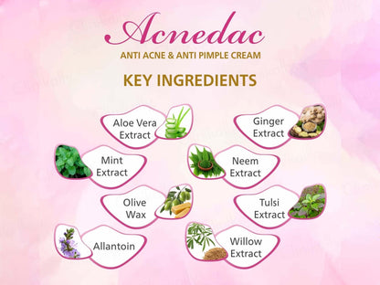 Acnedac pH Balanced Anti Acne & Anti Pimple Cream