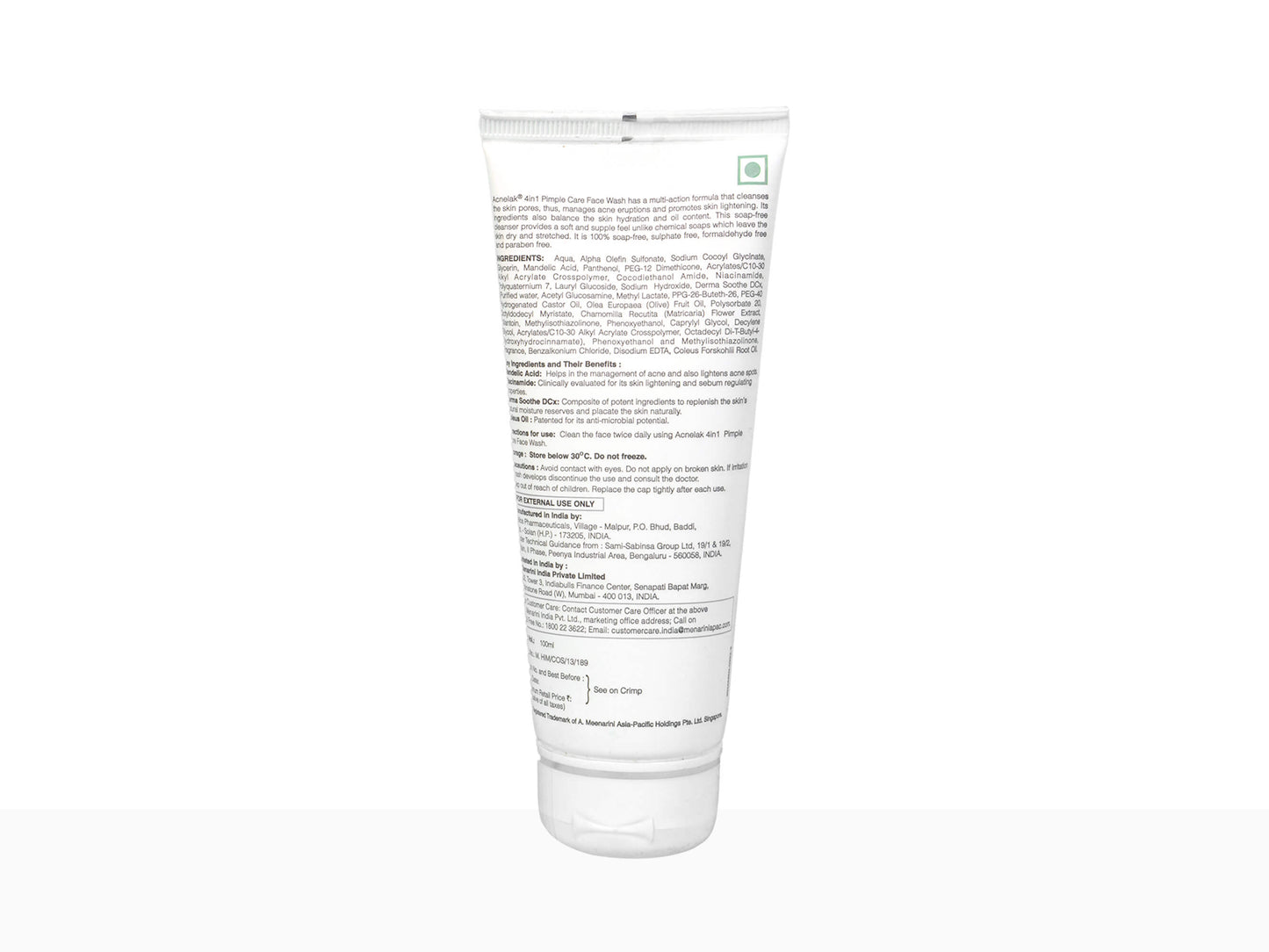 Acnelak 4 in 1 Pimple Care Face Wash