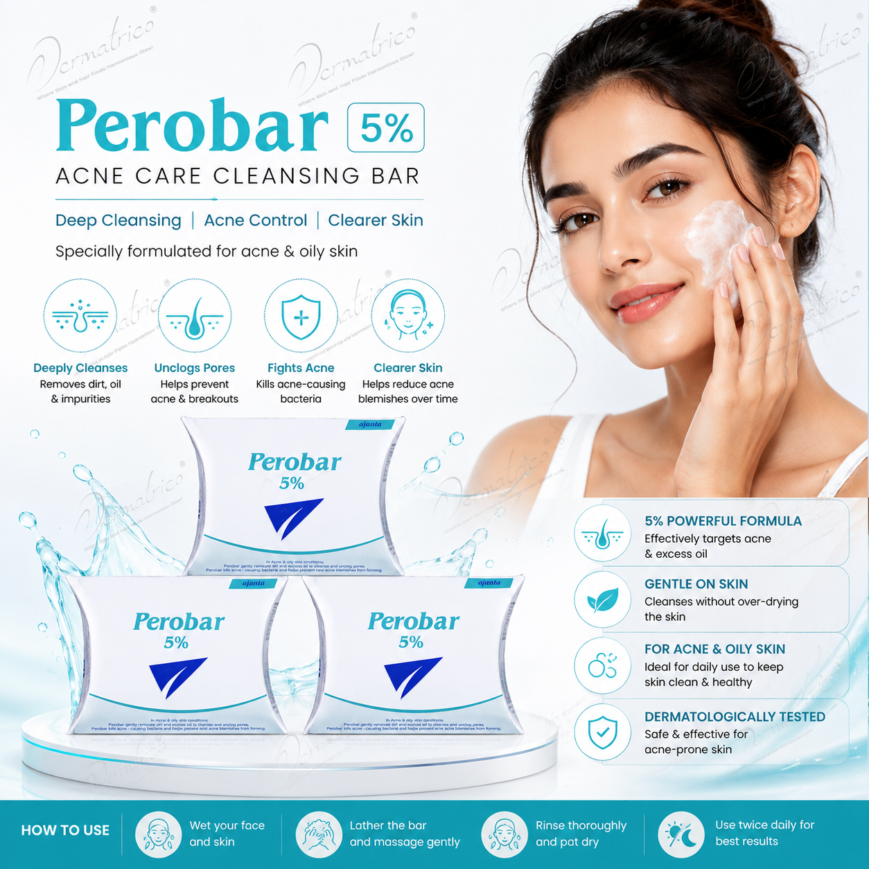 Ajanta Perobar 5% Soap