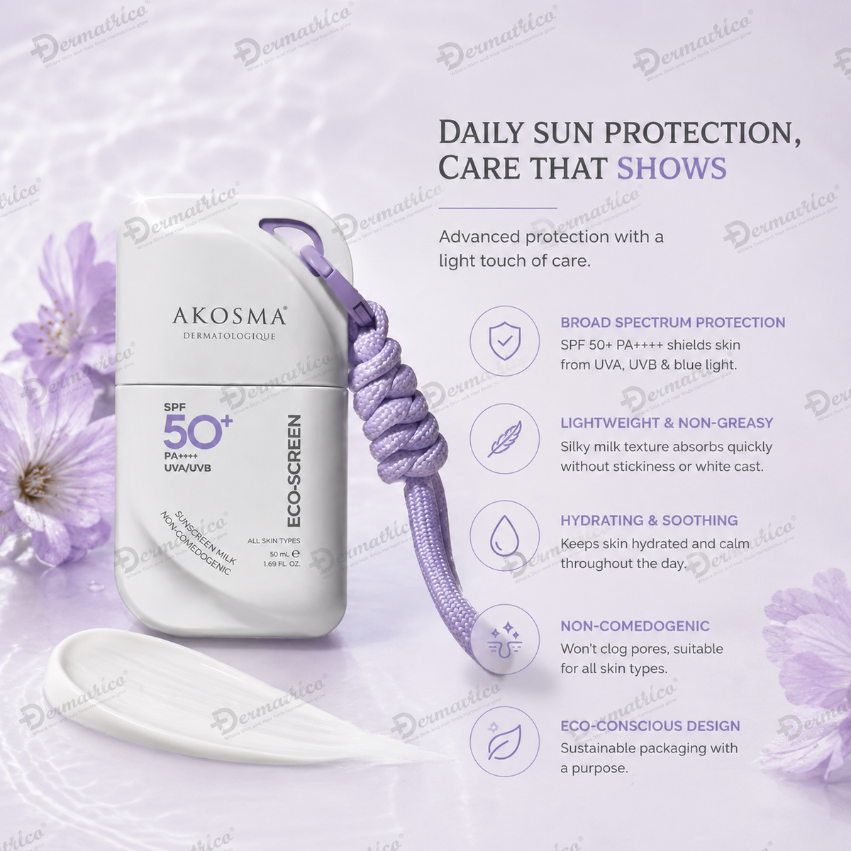 Akosma EcoScreen Sunscreen Milk SPF 50+ PA++++