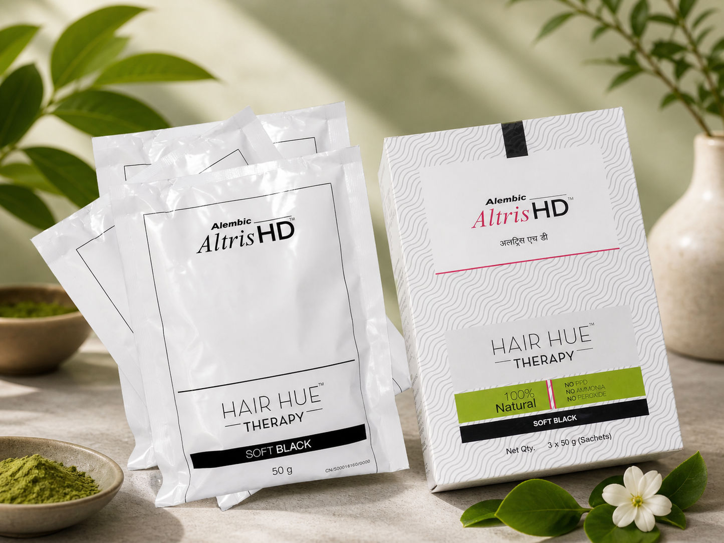 Alembic Altris HD Hair Hue Therapy Soft Black