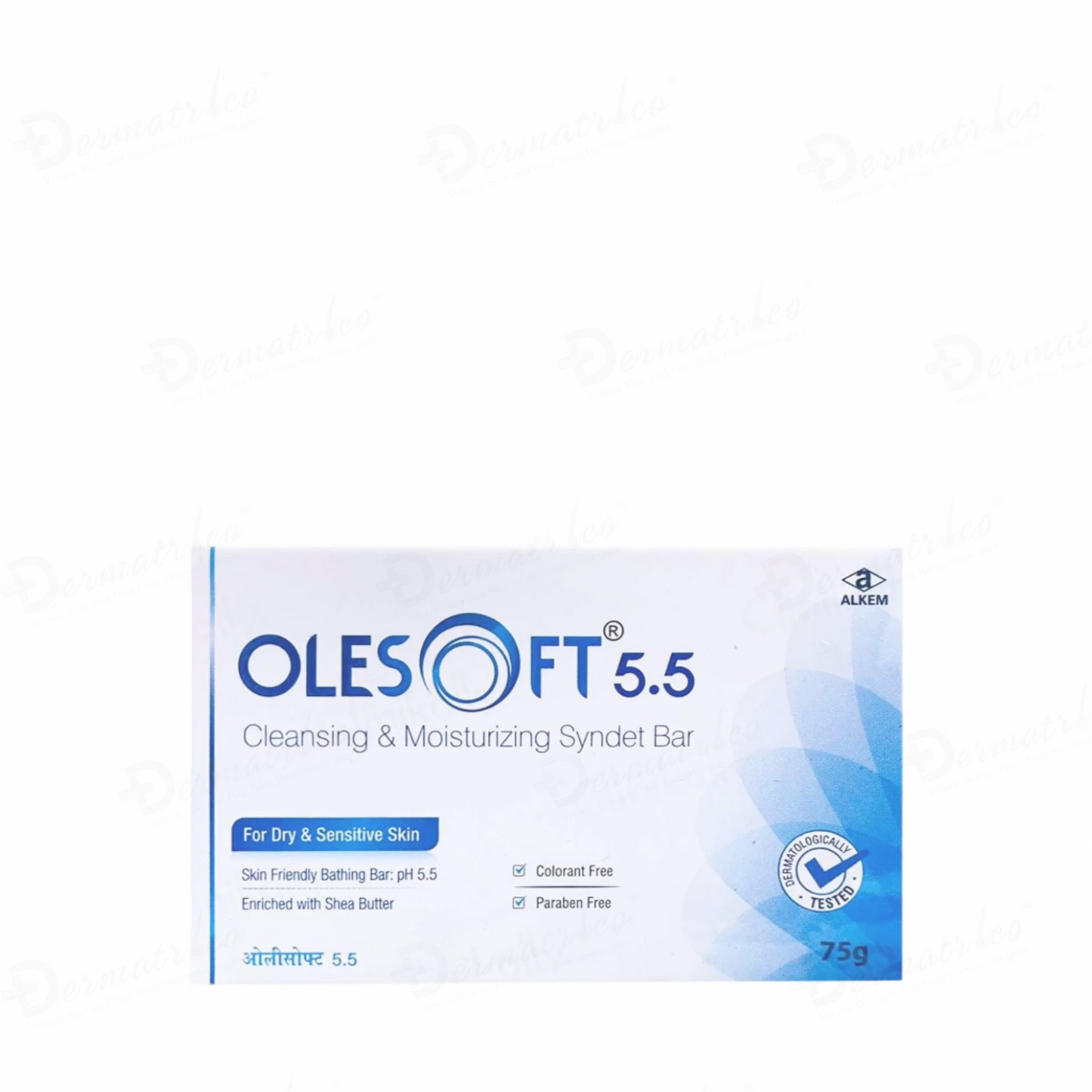 Alkem Olesoft 5.5 Cleansing & Moisturizing Syndet Bar