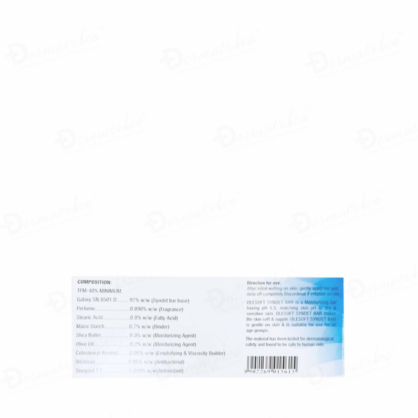 Alkem Olesoft 5.5 Cleansing & Moisturizing Syndet Bar