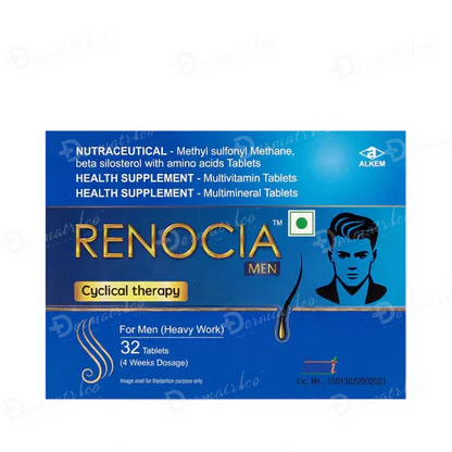 Alkem Renocia Men Hair Cyclical Therapy Nutraceutical Tablet For Men